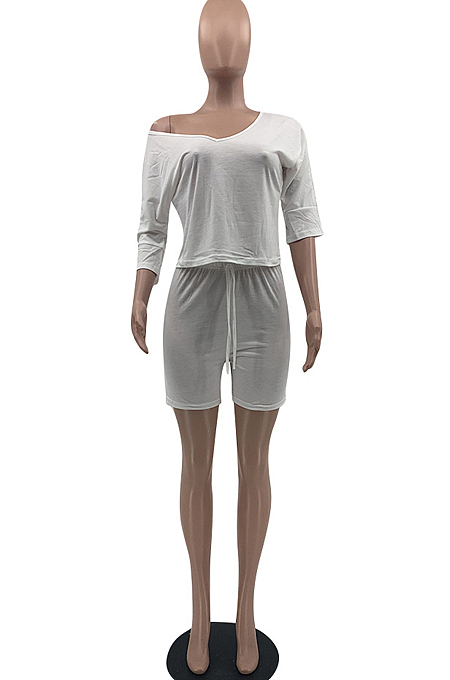 Euramerican Fashion Casual Pure Color Sports Sets OEP6257