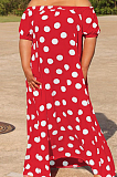 Euramerican Chiffon Point Boat Neck Beach Have Pocket Loose Dress QY5057