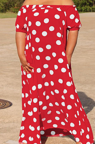 Euramerican Chiffon Point Boat Neck Beach Have Pocket Loose Dress QY5057