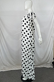 Euramerican Chiffon Point Boat Neck Beach Have Pocket Loose Dress QY5057