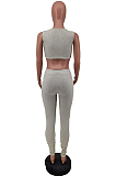 Sexy Pit Bar High Elastic Sleeveless Two-Piece ZDD31108