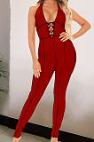 Sexy Cultivate One's Morality Hang A Neck Jumpsuits JLX5800