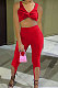 Pure Color Irregularity Stirrup Leggings Casual Two-Pieces NRS8062