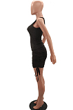 Euramerican Fashion Casual Drawsting Dress RZ1065 