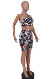 Euramerican Summer Print Sports Yoge Two-Piece ZDD31126
