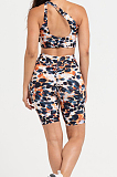 Euramerican Summer Print Sports Yoge Two-Piece ZDD31126