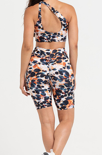 Euramerican Summer Print Sports Yoge Two-Piece ZDD31126