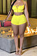 Pure Color Small Condole Belt Sexy Trendy Shorts Sets HM5474