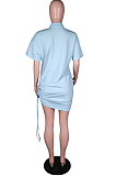 Casual POLO Shirt The Home Sport T-Shirt Dress C3058