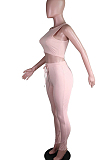 Summer Fashion Casual Sleeveless Vest Long Pants Two-Piece N9286 