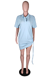 Casual POLO Shirt The Home Sport T-Shirt Dress C3058