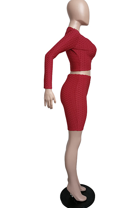 Casual Sports Long Sleeve Cardigen Yoge Two-Piece LML238