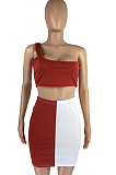 Euramerican Fashion Spliced Casual Two-Piece LMM8247