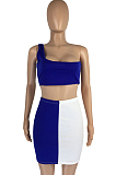 Euramerican Fashion Spliced Casual Two-Piece LMM8247