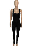Women Yoga Cultivate One's Morality Backless Carry Buttock Sport Jumpsuit Q871