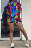 Fashion Casual Printing Skull Two-Pieces BE8031