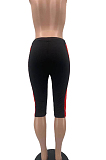Fahion Casual Spliced 7 Minutes Of Pants Have Pocket QSS51006 