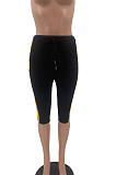 Fahion Casual Spliced 7 Minutes Of Pants Have Pocket QSS51006 