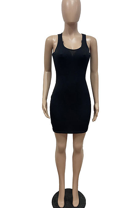 Women Condole Belt Vest Deep V Neck Pit Cloth Cultivate One's Morality Sexy Mini Dress GHH047