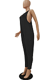 Fashion Sexy Deep V Sling Loose Jumpsuits CM2136