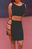 Euramerican Fashion Vest Short Skirts Two-Piece QSS51003