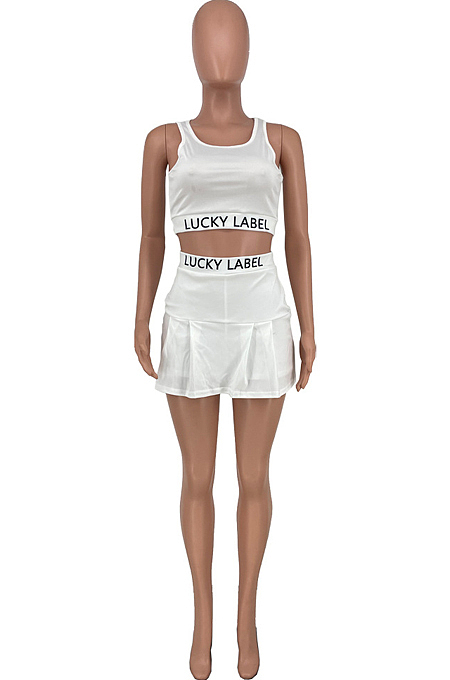 Fashion Cultivate One's Morality Sports Vest Culottes Sets CYY009