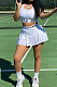 Fashion Cultivate One's Morality Sports Vest Culottes Sets CYY009