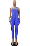 Fashion Sexy Deep V Sling Loose Jumpsuits CM2136