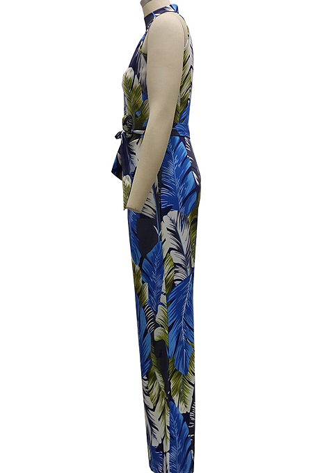 Fashion Sexy Digital Print Women Jumpsuits SMR10230