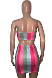 Casual Sexy Bandeau Bra Skirts Sets FA7227
