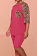 Euramerican Fashion Leopard Print Casual Sets QQ5245