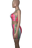 Casual Sexy Bandeau Bra Skirts Sets FA7227