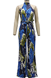 Fashion Sexy Digital Print Women Jumpsuits SMR10230