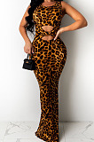 Euramerican Fashion Vest Casual Long Dress QZ4344