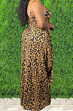Sexy Tie Dye Colorful Print Sing Loose Dress X9305 