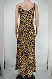 Sexy Tie Dye Colorful Print Sing Loose Dress X9305 