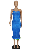 Fashion Sexy Culitvate One's Morality Sling Lace Dress BLK2103