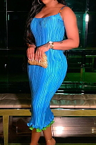 Fashion Sexy Culitvate One's Morality Sling Lace Dress BLK2103