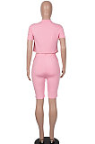 Short Sleeve Printing Hole Shorts Sets MA6693