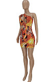 Sexy Trendy Printing Mini Dress FFE147