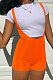 Casual Multi Suspender Pant Short Sleeve Shorts Sets FM6212