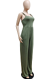 Fashion Summer Pure Color Vest Shift Jumpsuits E8600