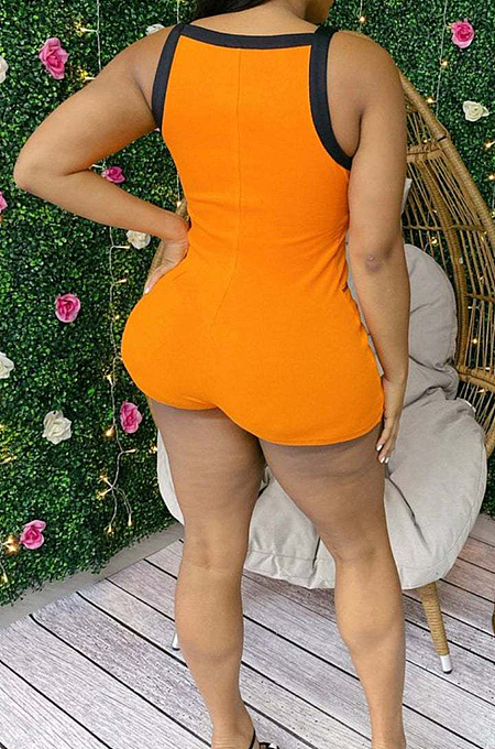 Sexy Fashion Sleeveless Jumpsuits Shorts XMY064