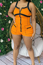 Sexy Fashion Sleeveless Jumpsuits Shorts XMY064