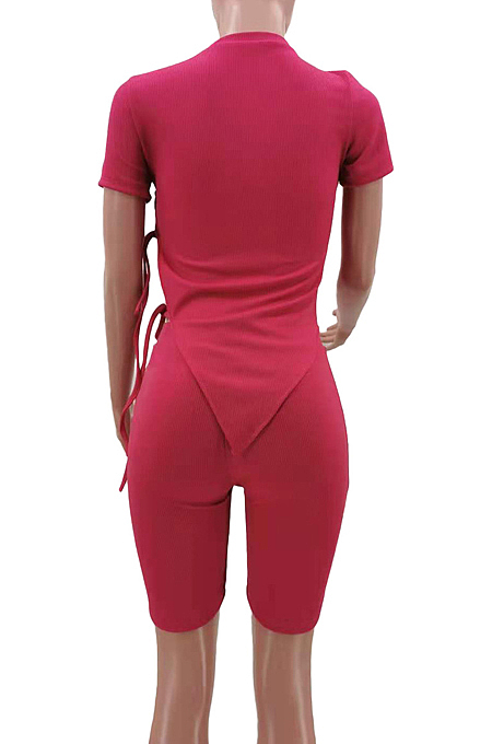 Euramerican Fashion Unilateral Binb Pit Bar Casual Two-Piece TK6178