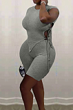 Euramerican Fashion Unilateral Binb Pit Bar Casual Two-Piece TK6178