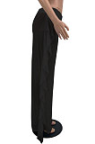 Personality Pure Color Net Yarn Jumpsuits Two-Pieces AYL88801