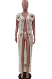 Euramerican Casual Knitting Hollow Out Beach Sunscreen Coat TRS1158