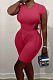 Euramerican Fashion Unilateral Binb Pit Bar Casual Two-Piece TK6178