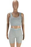 Vest Shorts Casual Sports Sets Fashion Two-Piece LMM8253